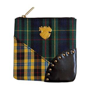 MAC Cosmetics Tartan Plaid Cosmetic Pouch / Bag